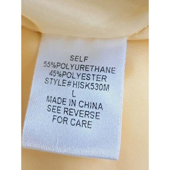 Honey Punch Gold Snake Print Faux Leather Zip Mini Skirt Womens Large - Picture 7 of 9